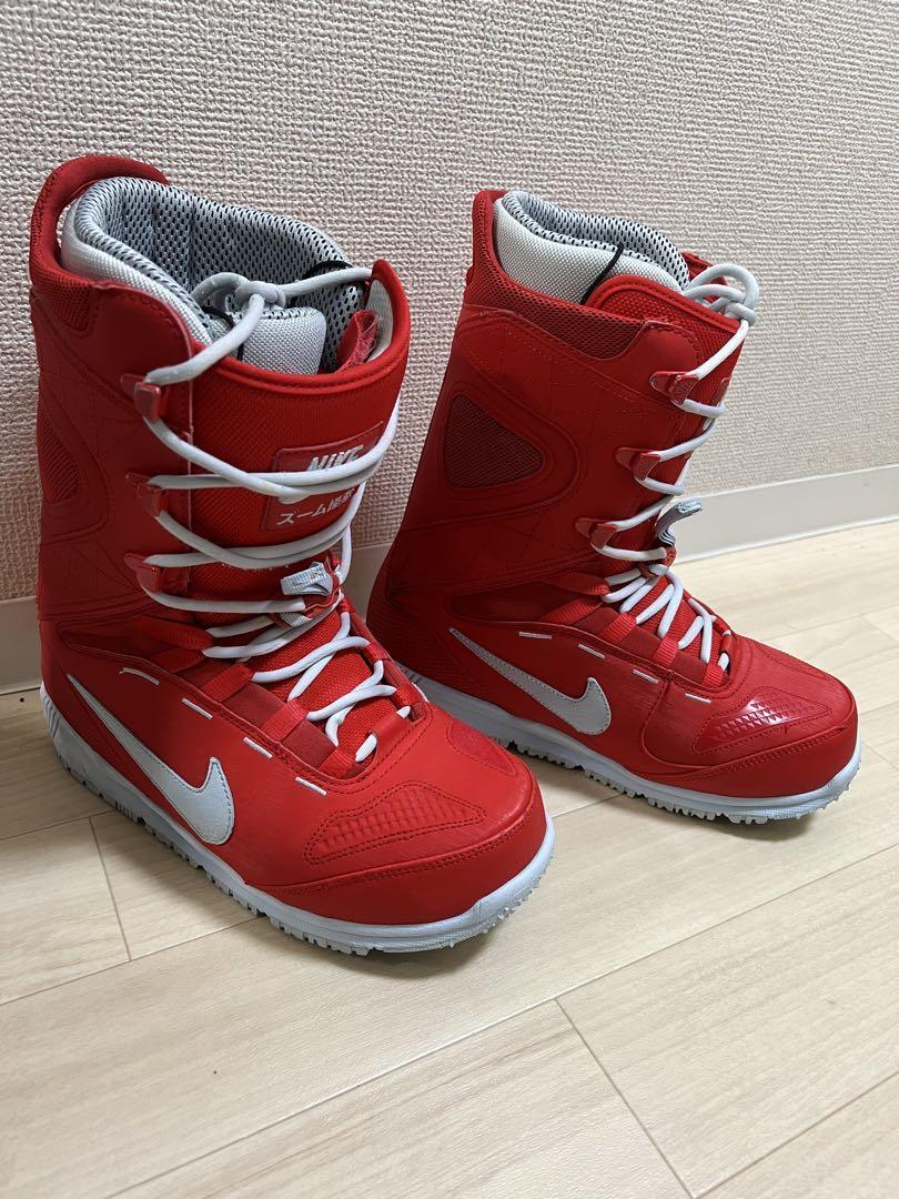 Nike Snowboard Boots Zoom Monster Red 26.5cm US 8.5 Rare Limited