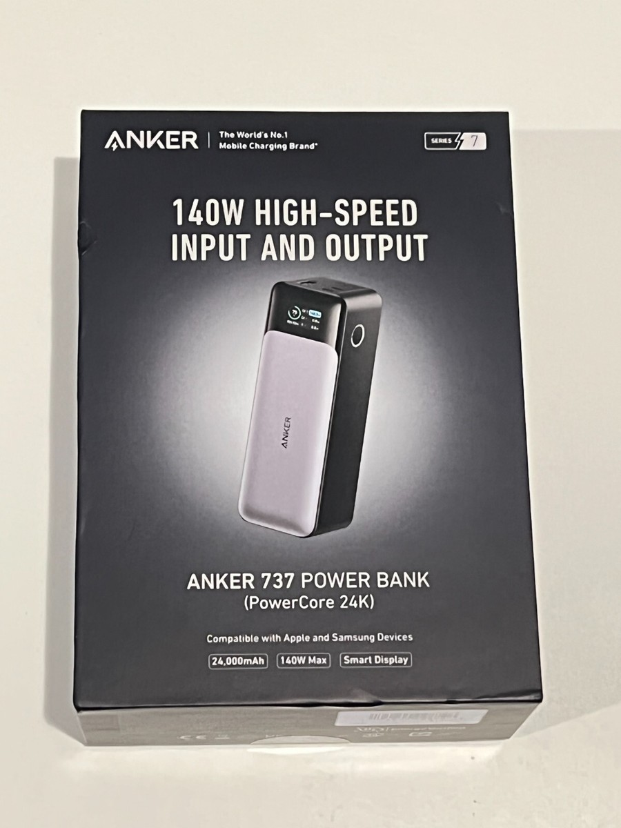 Anker 737 PowerCore 24K 140W Portable Charger Battery Power Bank