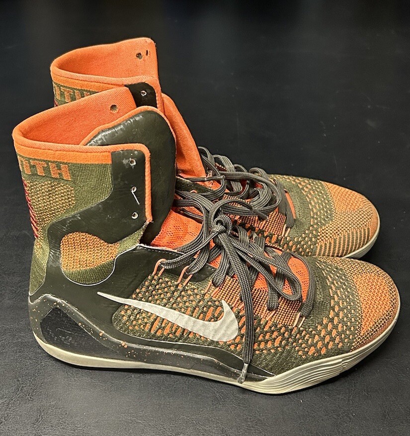 Nike Kobe IX 9 Elite Strategy 630847-303 Sequoia/Green Sz 9.5