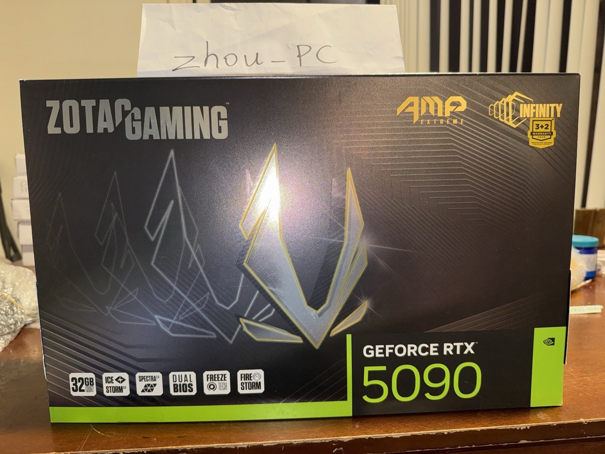 Zotac RTX 5090 AMP Infinity GPU No Core & VRAM For parts (US Stock