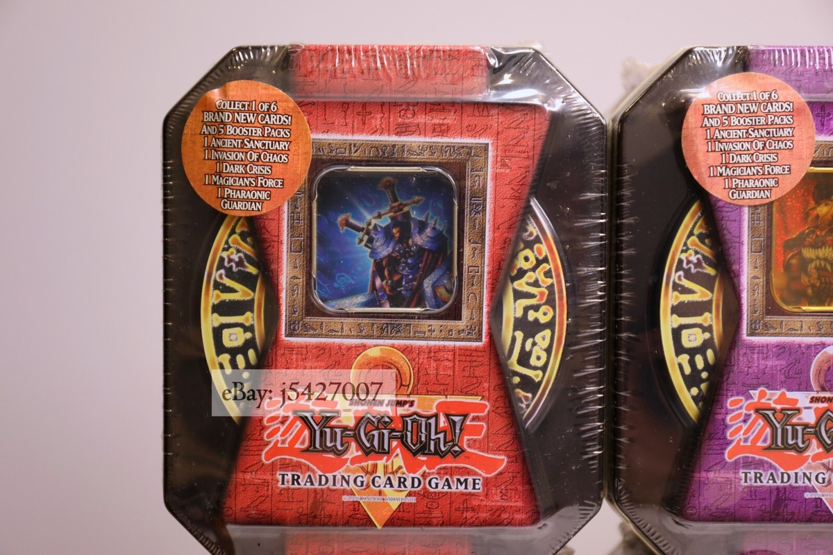 Yugioh / English 2004 Collectible Tin Set (6 Tins) / Sealed | eBay
