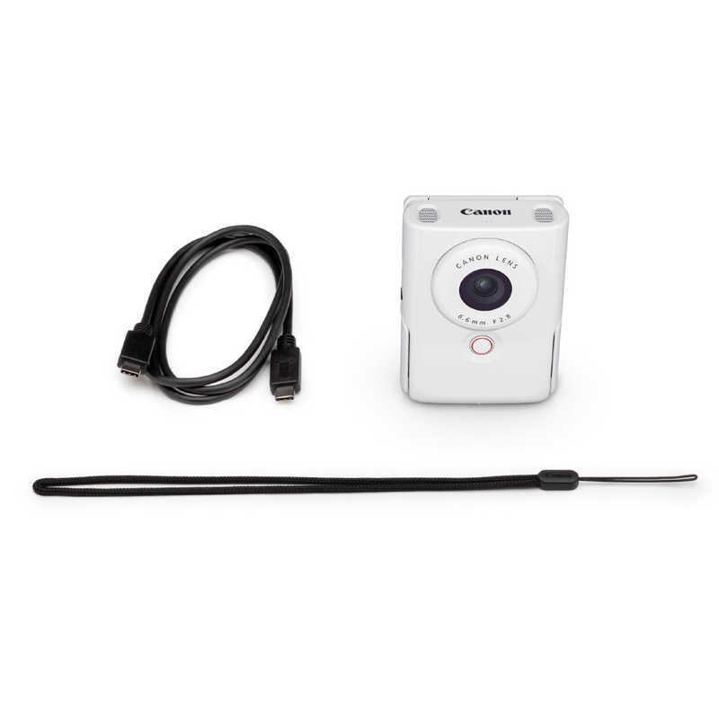 CANON Compact Digital Camera PowerShot V10 Vlog Camera - White