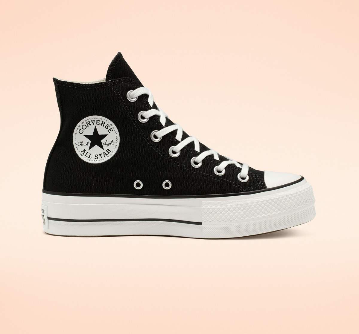 Converse Chuck Taylor All Star Lift Canvas Shoes Men's Black