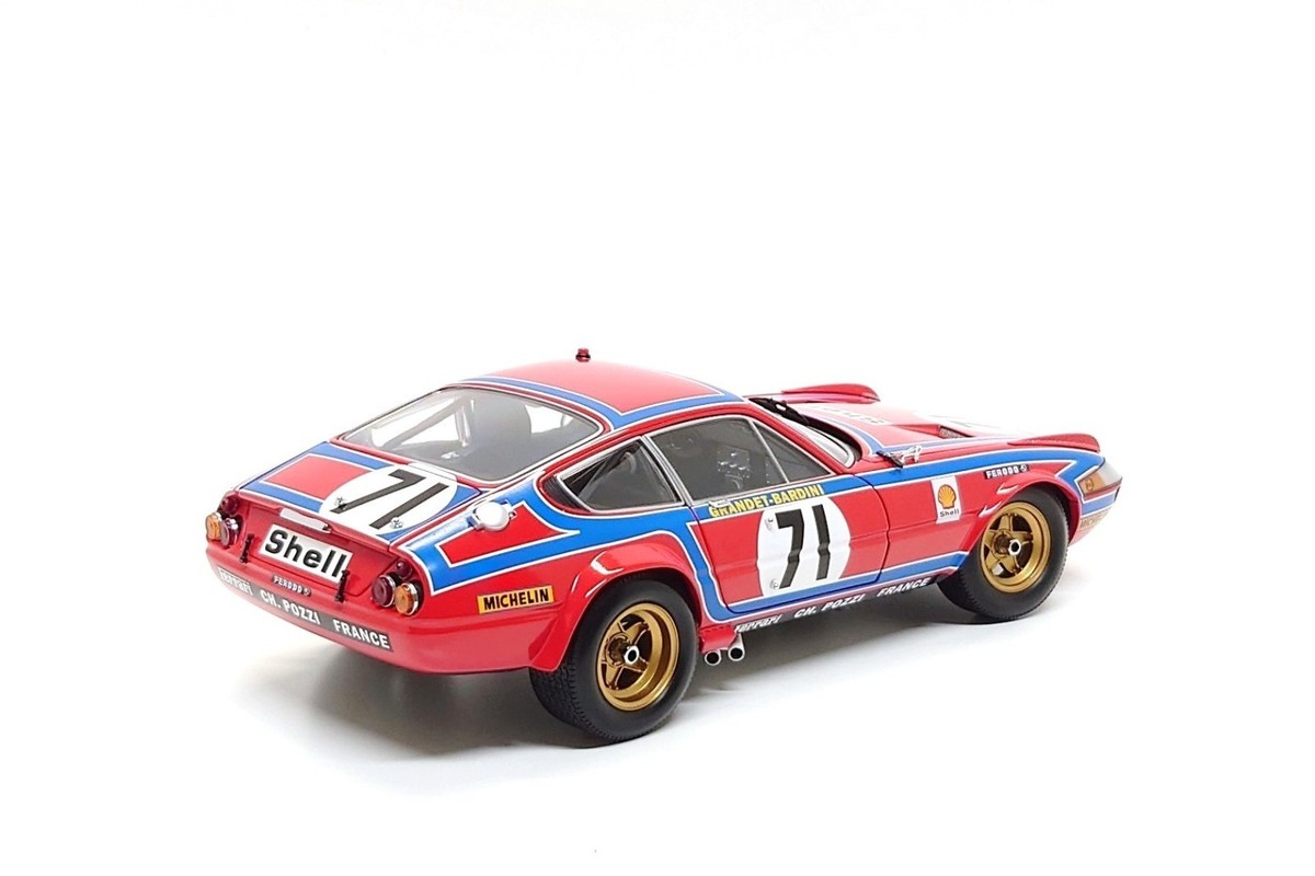 Kyosho Original 1:18 Ferrari 365 GTB/4 Competizione #71 - 24h Le