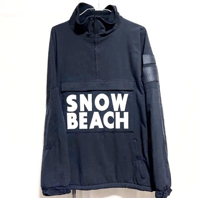 Polo Ralph Lauren Snow Beach Men's Pullover Jacket Black Size XXL