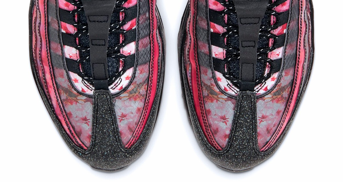 Nike Air Max 95 Premium 'Cherry Blossom' Black/RacerPink Size 8-11