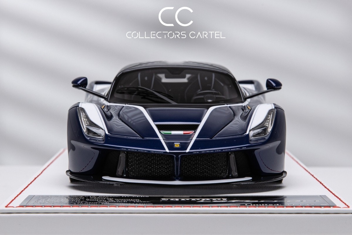 Ferrari LaFerrari (Dark Metallic Blue) [Davis & Giovanni] 1/18