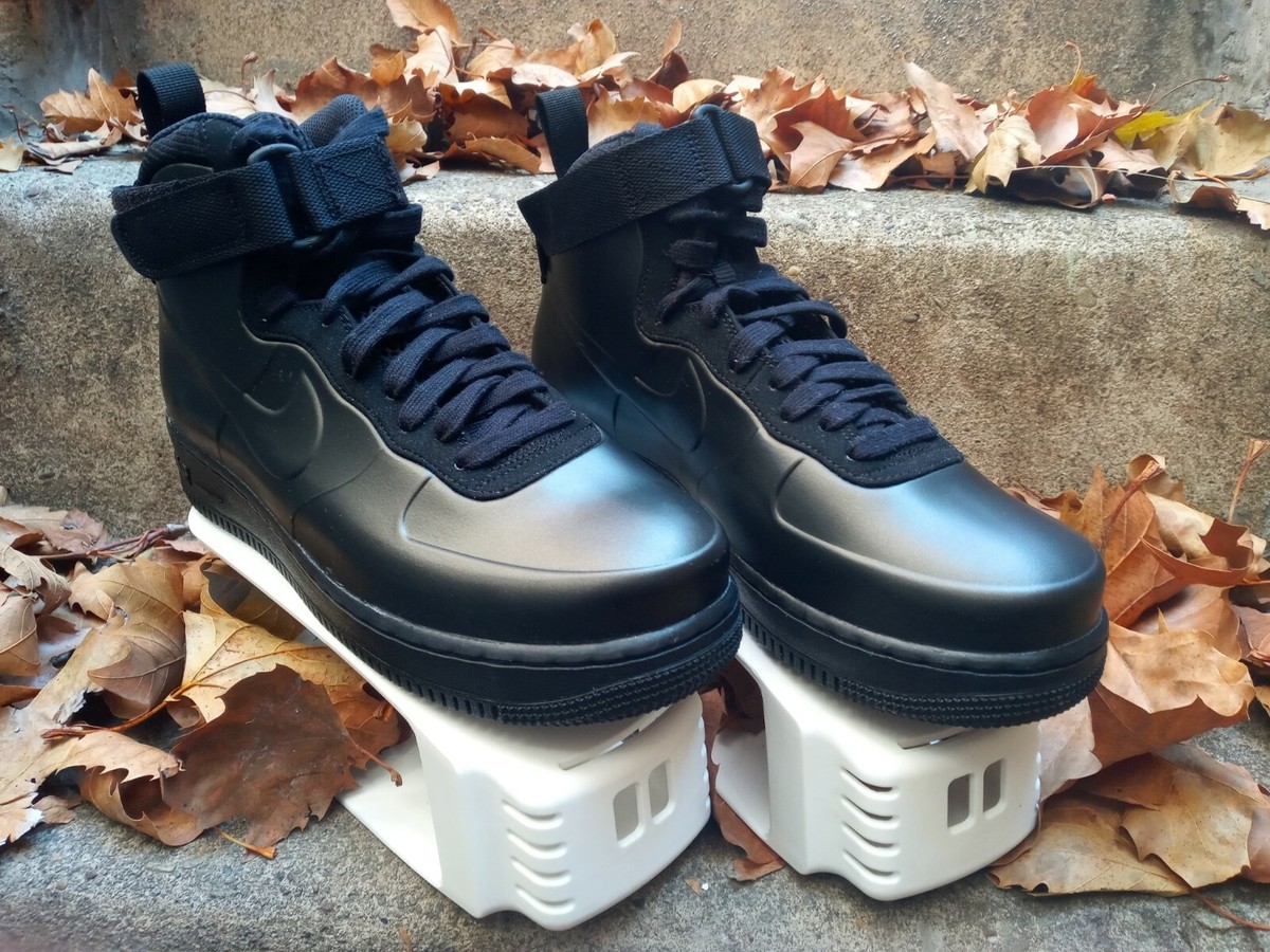 Nike Air Force 1 Foamposite Cup Triple Black Sneakers AH6771-001