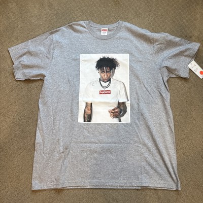 Supreme NBA Youngboy Tee FW23 Size XLarge Heather Grey Rare Brand
