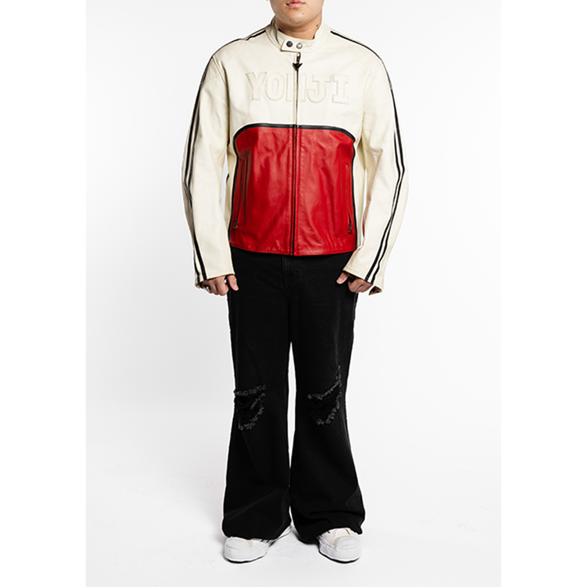 AW04 Yohji Yamamoto x Dainese Leather Jacket | eBay