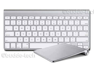 Apple Bluetooth Wireless Keyboard A1314 & Magic Trackpad A1339 Set