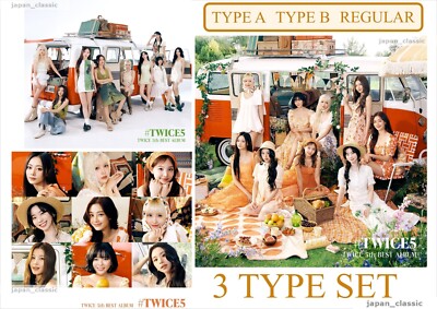 TWICE #TWICE5 LIMITED EDITION CD A B REGULAR CD JAPAN JAPANESE | eBay