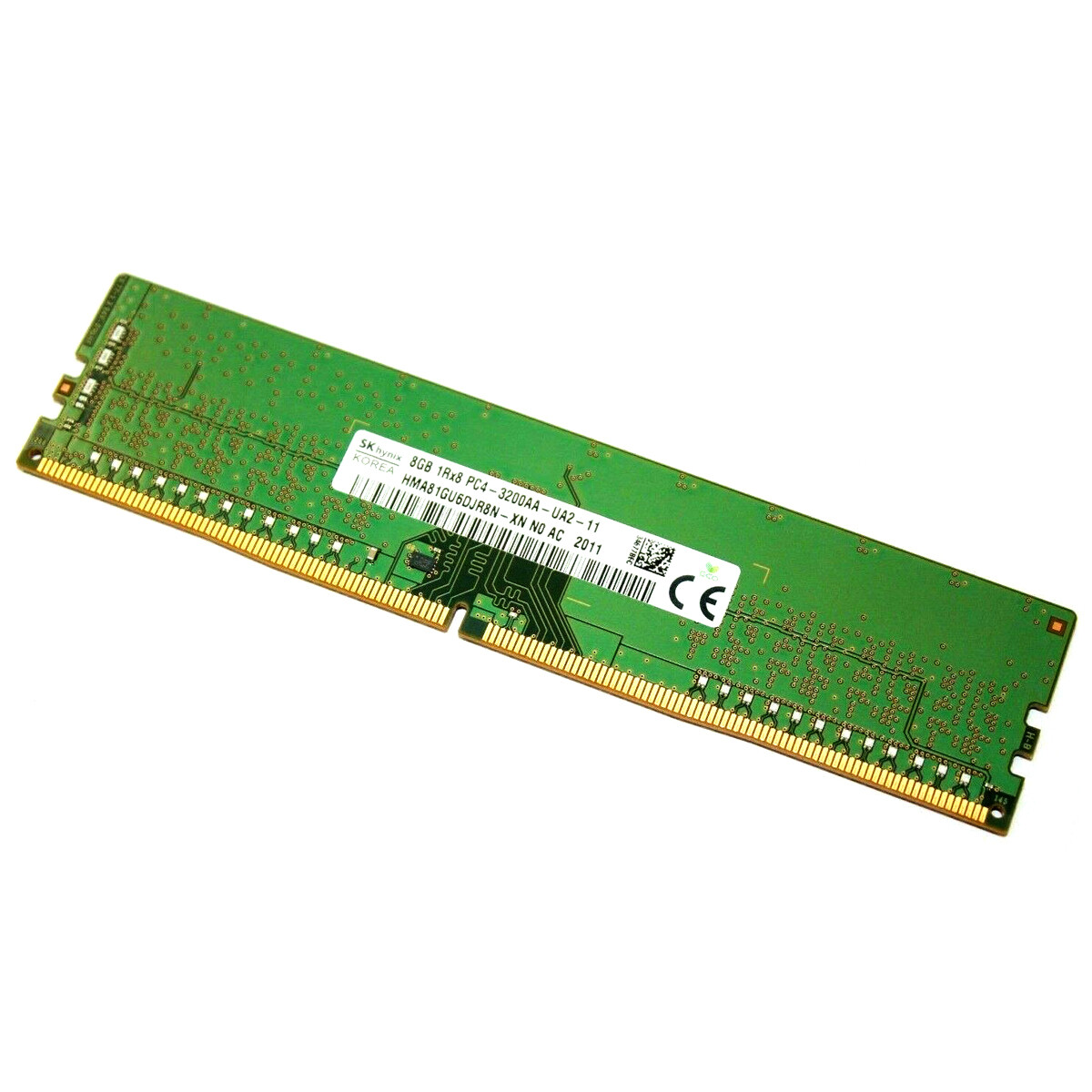 SK Hynix 8GB 3200MHz DDR4 UDIMM RAM 288-Pin CL22 Desktop Memory