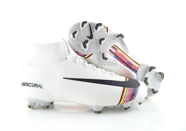 Nike JR Mercurial Superfly 6 Elite FG White AJ3086 109 ACC US 4.5Y