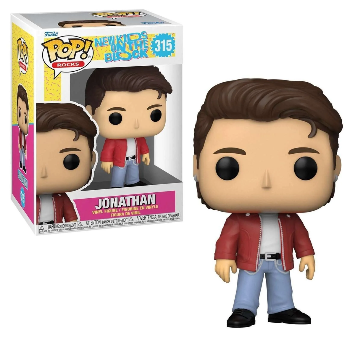 Funko POP! Rocks: New Kids On The Block - Jonathan #315 | eBay