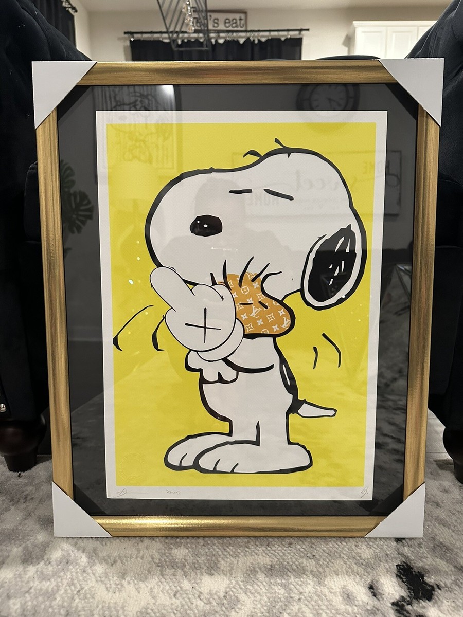 FRAMED Original Death NYC Snoopy Graphic Print with COA | eBay