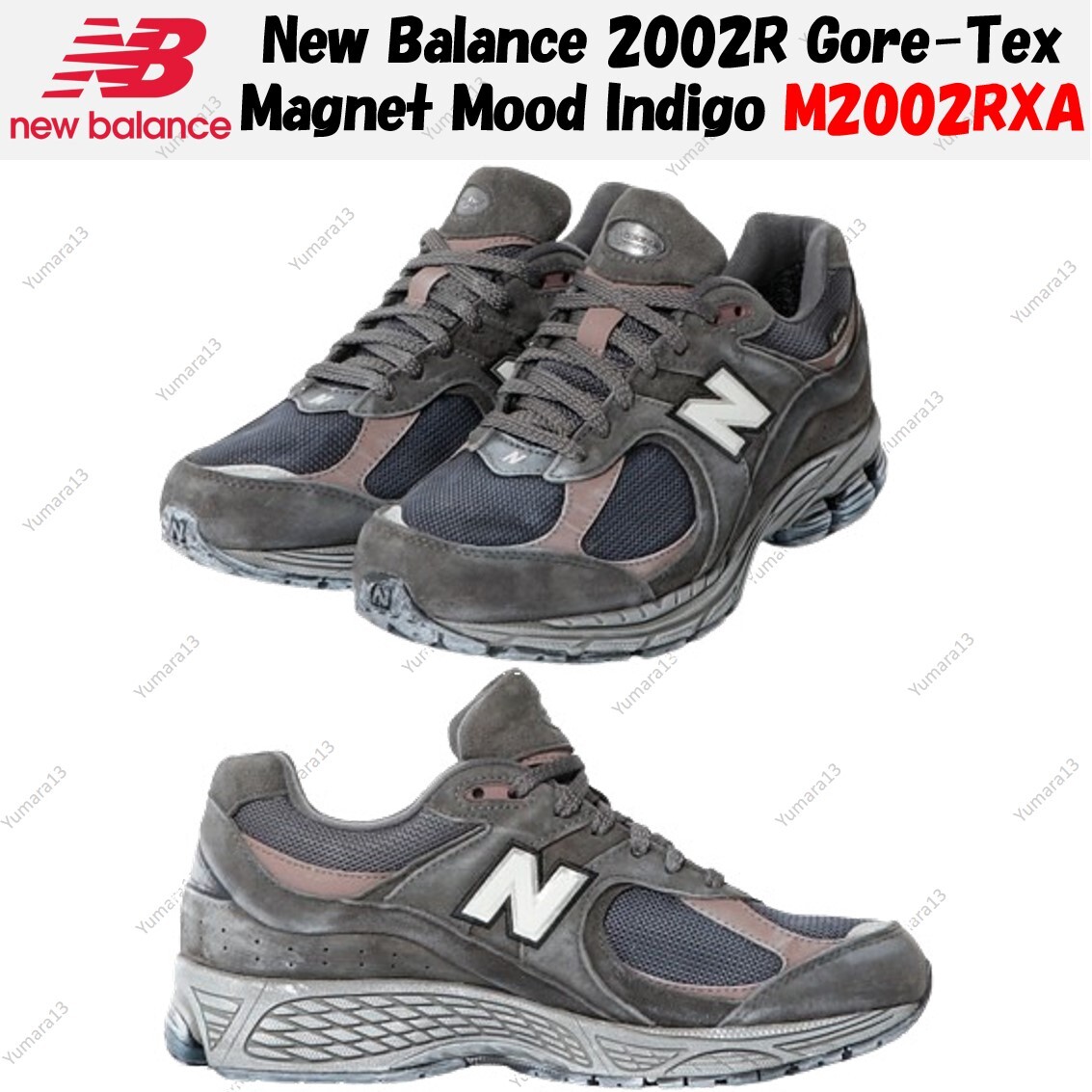 New Balance 2002R Gore-Tex Magnet Mood Indigo M2002RXA Men's Size