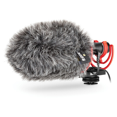 Rode VideoMic NTG Shotgun Mic with Rode WS11 Windshield & Wide