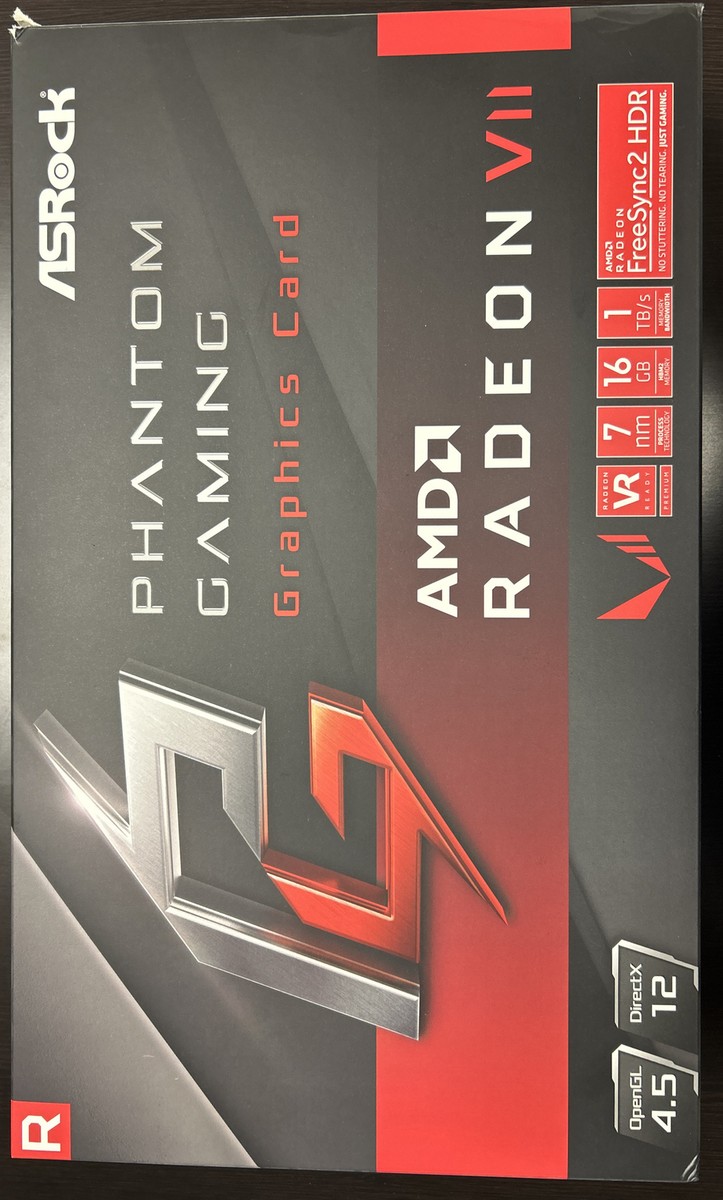 ASRock Phantom Gaming X Radeon VII 16G Graphics Card for sale