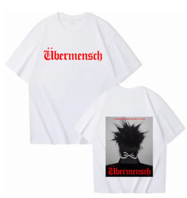 G-DRAGON 'ÜBERMENSCH 2025 World Tour' V.I.P Fan Merch T-Shirt