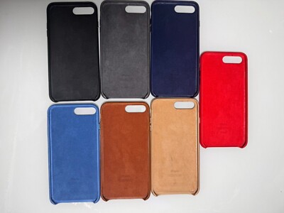 Original Genuine Authentic OEM Apple leather Case for iPhone 7