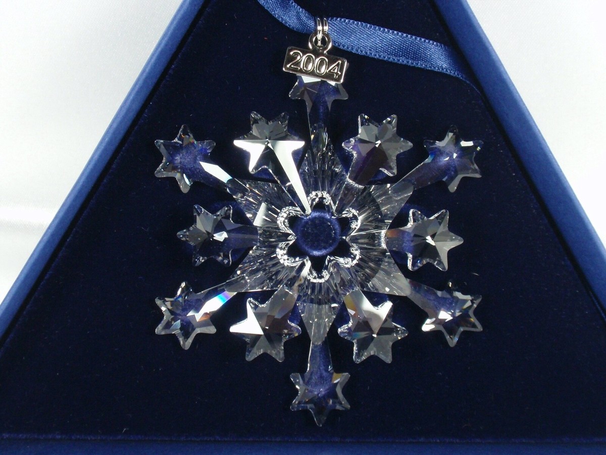 SWAROVSKI CHRISTMAS ORNAMENT 2004 MIB #631562 | eBay