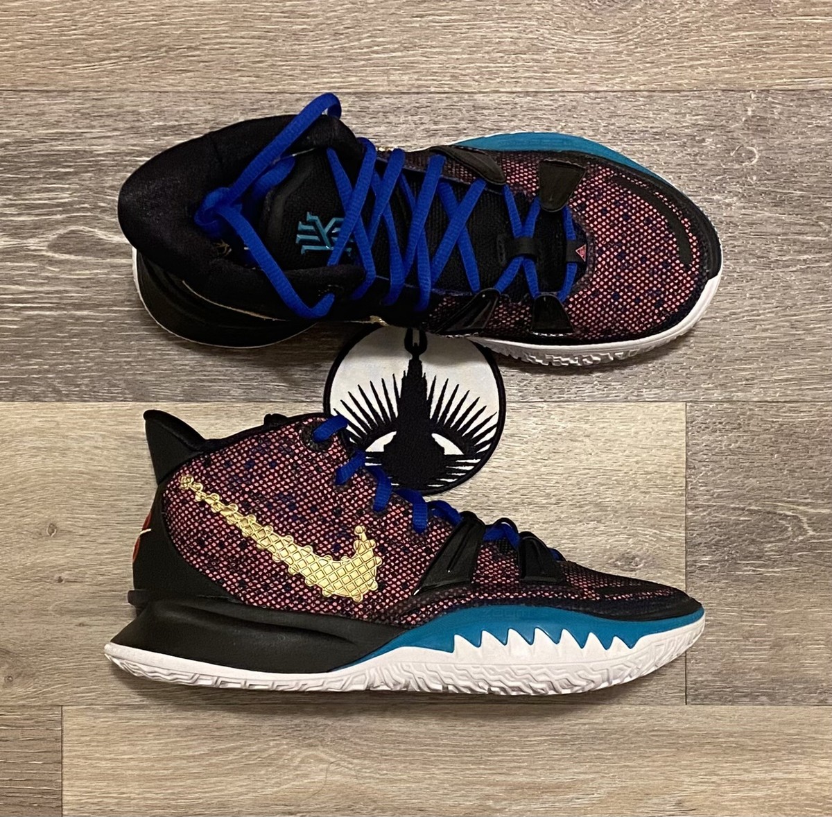 Nike Kyrie 7 'Chinese New Year' Black Pink Gold CQ9326-006 Men's 6