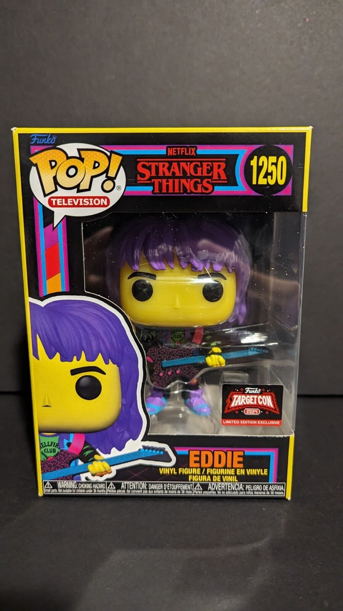Funko Pop! Stranger Things - Eddie - #1250 Target Con Exclusive | eBay