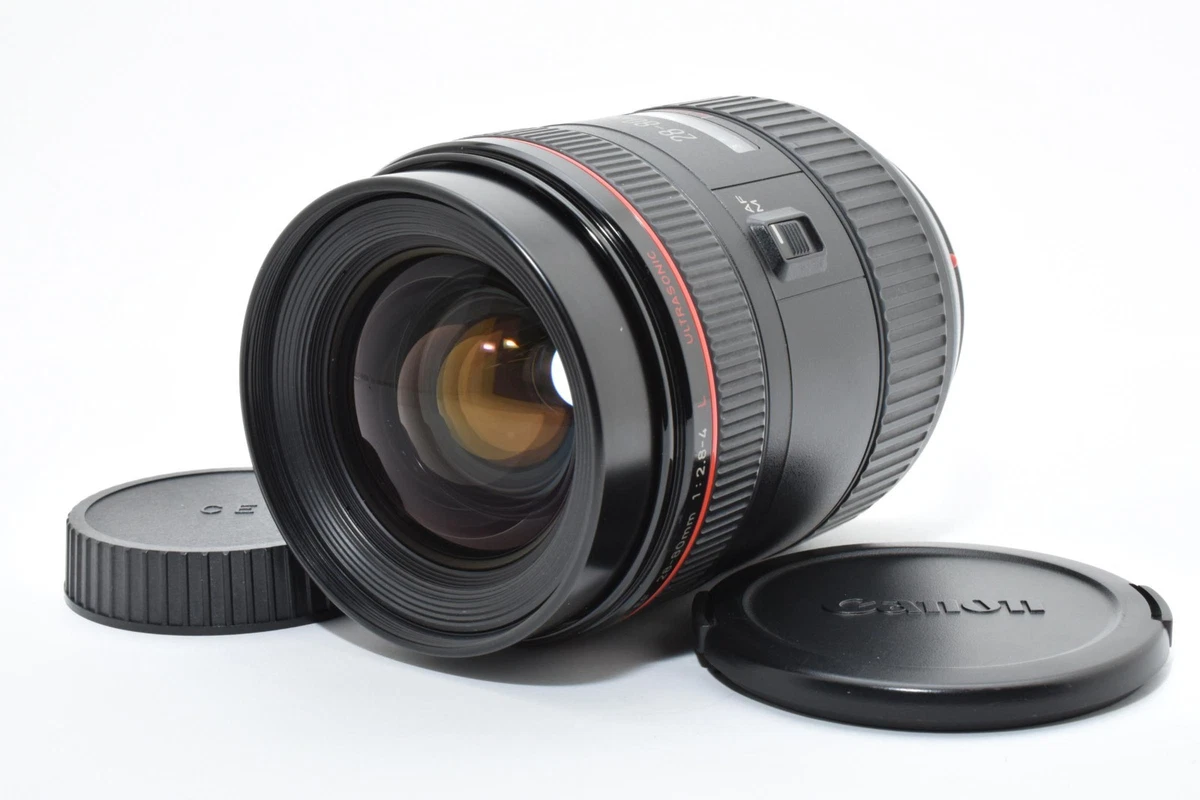 Canon EF Camera Lenses 28-80mm Focal f/2.8-4 Maximum Aperture for