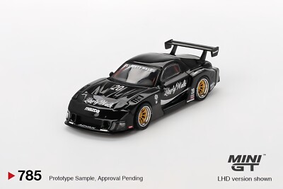 Mini GT 1:64 MAZDA RX-7 LB-Super Silhouette Liberty Walk Black