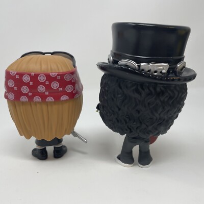 Funko Pop! Rocks #50 & #51 Guns N Roses Axl Rose & Slash Vinyl