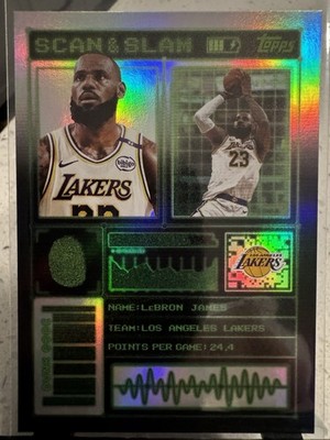 2025-26 Topps Basketball LeBron James Scan and Slam #SS-8 Los