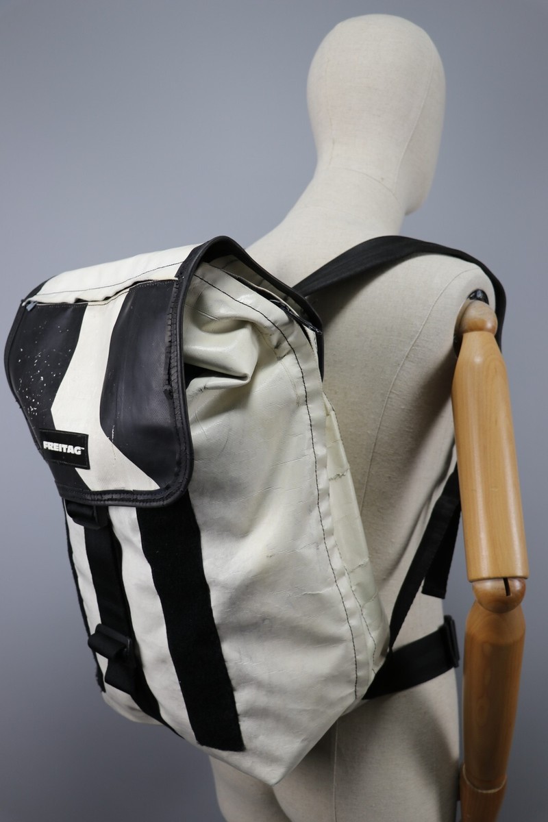 FREITAG VINTAGE RARE BONANZA Authentic CLASSIC Black/White