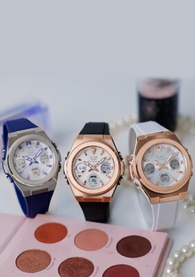 CASIO MSG-W600G-7AJF Watch BABY-G Radio Solar Ladies White Analog