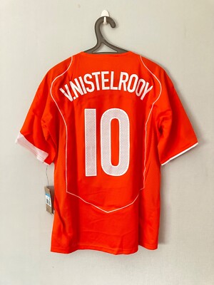 Netherlands 2004 Re-Issue V.NISTELROOY #10 Home shirt BNIB Size M