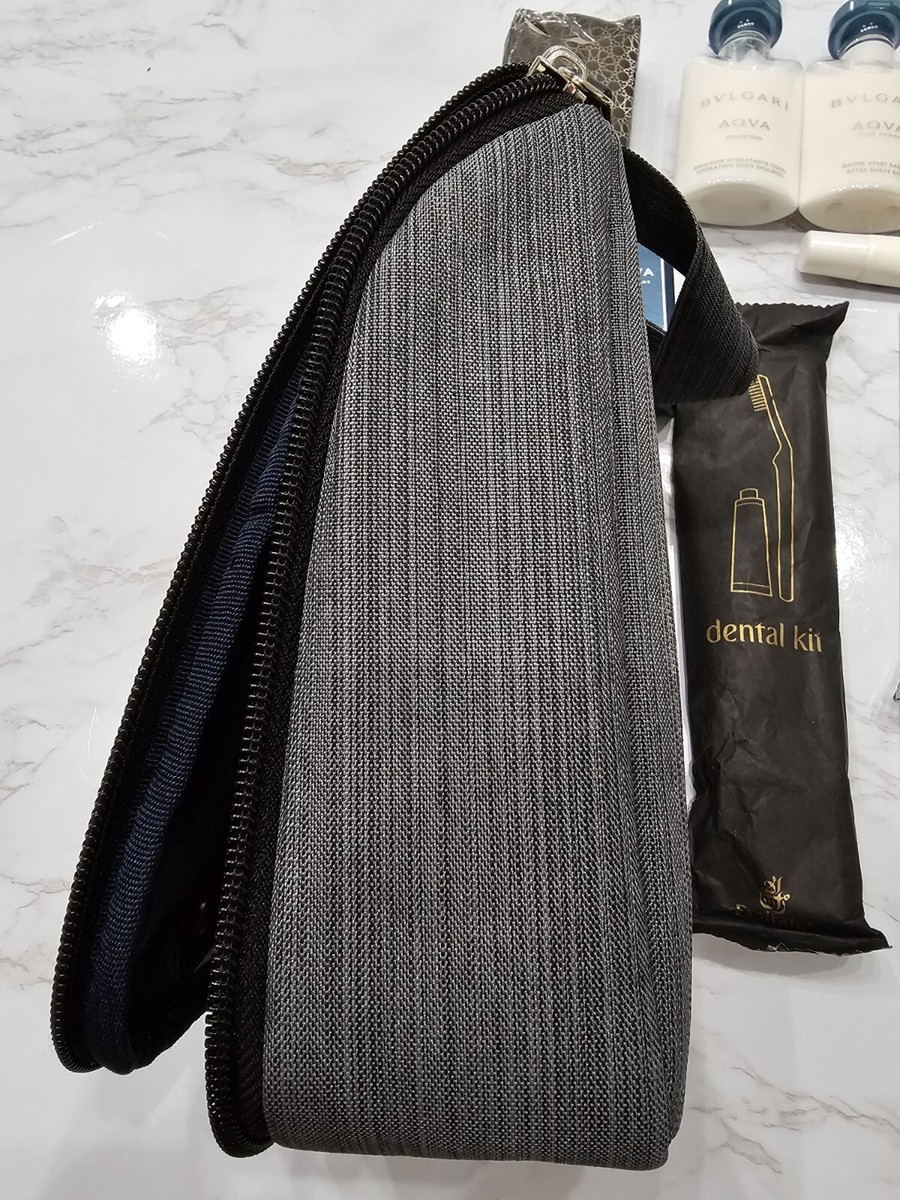 New Unused Bvlgari Travel Set + New Toiletries Amenities Bulgari