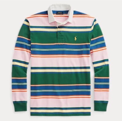 Polo Ralph Lauren Men's Classic Fit Rugby Polo Long Sleeve Shirt