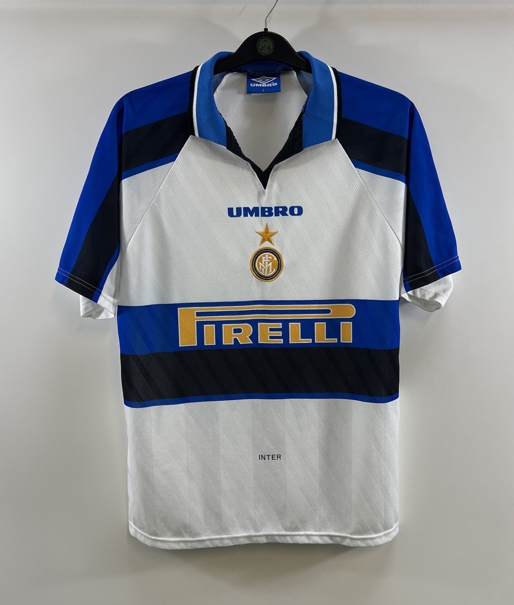 Inter Milan Away Football Shirt 1996/97 Adults Large Umbro G907 | eBay