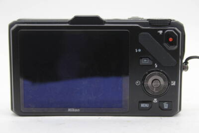 Nikon Coolpix S9300 Black Nikkor 18X Wide Lens Compact Digital