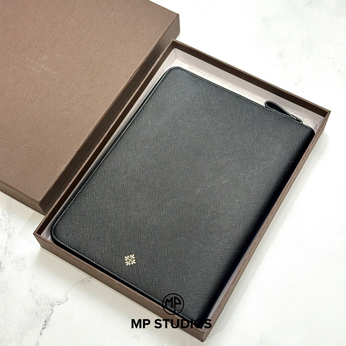 Patek Philippe Saffiano Leather Journal Notebook Case AD VIP Gift