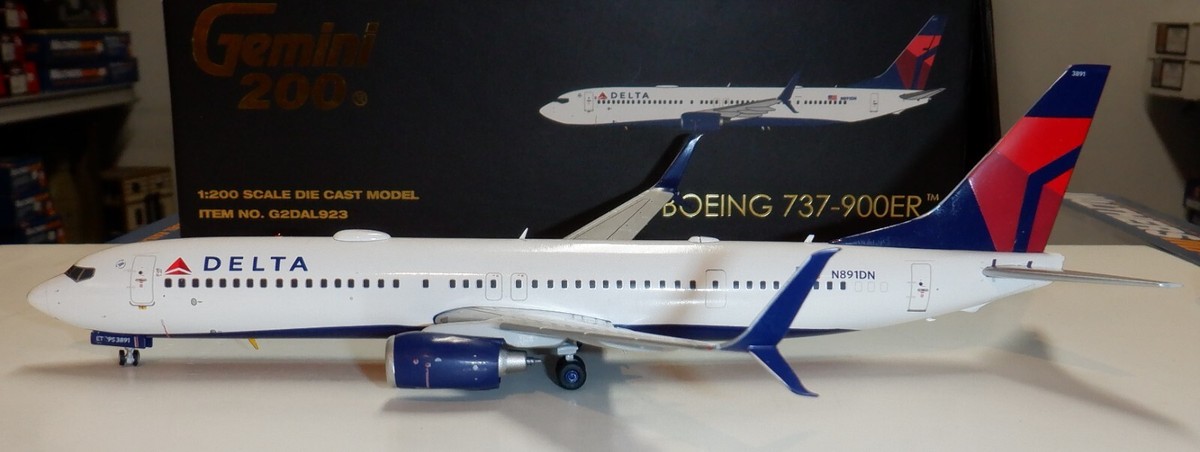 Gemini 200 Delta Airlines 737-900ER #N891DN - G2DAL923 | eBay