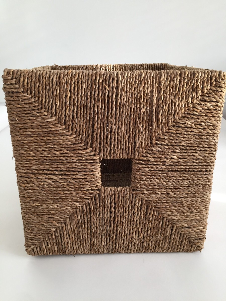 IKEA KNIPSA Basket, seagrass, 12 ½x13x12 ½ 