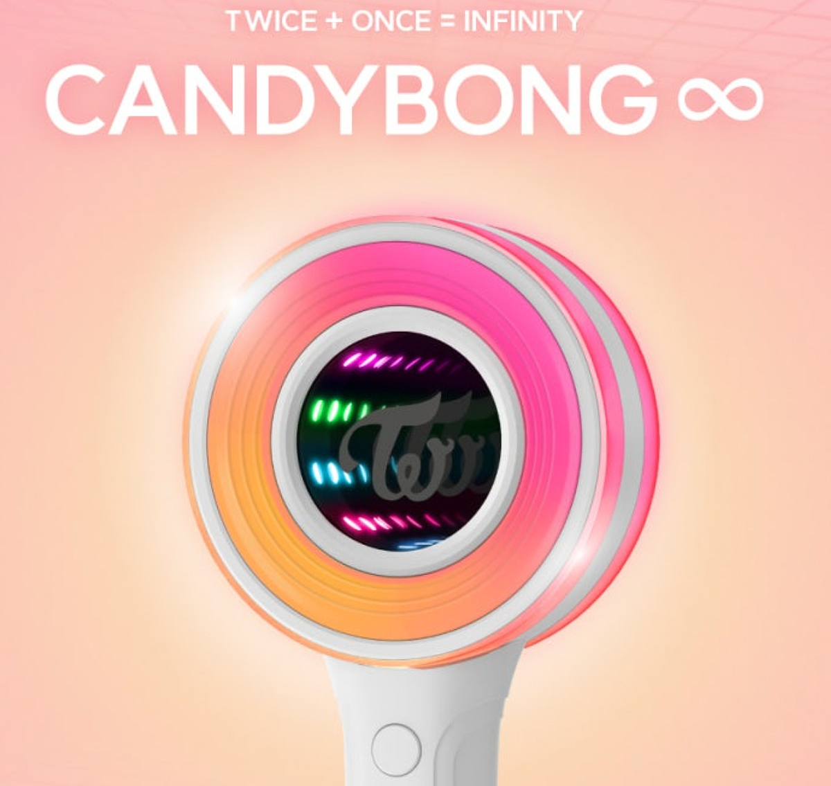 TWICE CANDY BONG ∞ INFINITY Official Light Stick Fanlight for