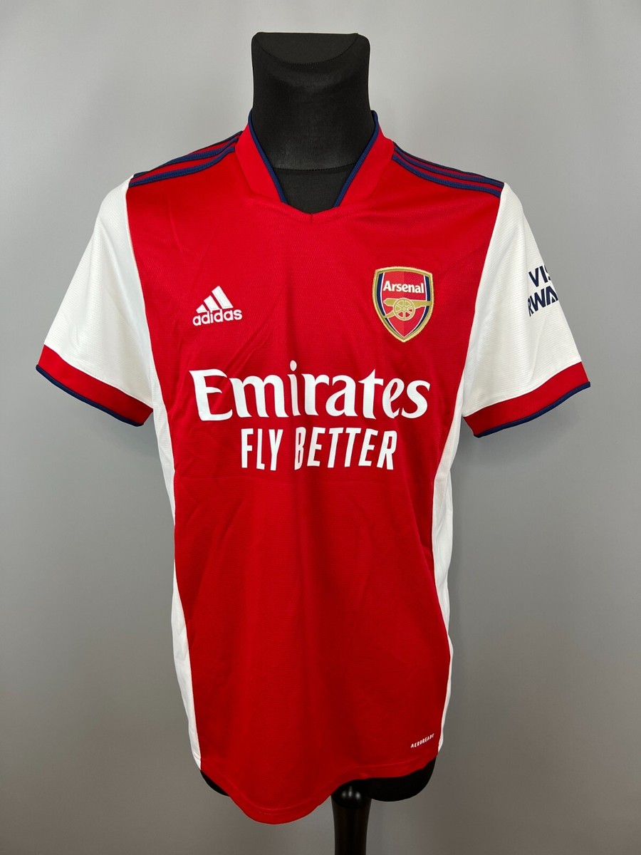 ARSENAL 2021 2022 HOME SHIRT FOOTBALL SOCCER JERSEY ADIDAS GM0217