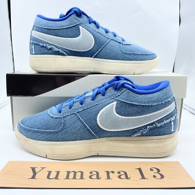 Nike Book 1 Blue Blood White Denim IH0892-900 Men's Size | eBay