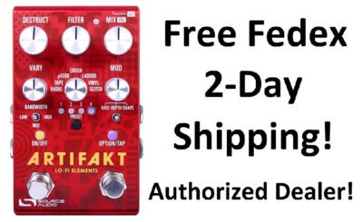 New Source Audio SA280 Artifakt Lo-fi Elements Multi Effects