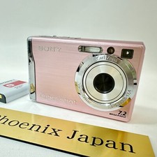 Sony Cyber-shot DSC-W80 7.2MP Digital Camera - Pink for sale