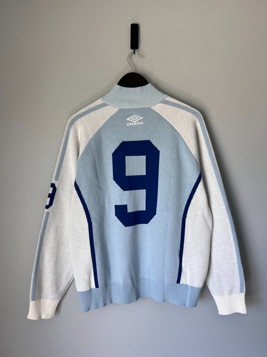 Supreme x Umbro Zip Up Sweater - Size Medium - Light Blue - NEW | eBay