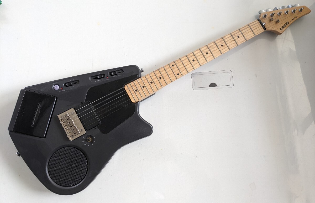 Casio EG-5 black EleKing Guitar Cassette Speake | eBay