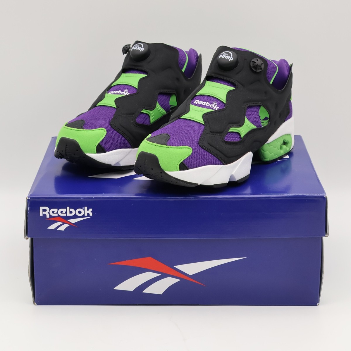 100074690 Reebok Instapump Fury 94 Lost OG Purple Black Green